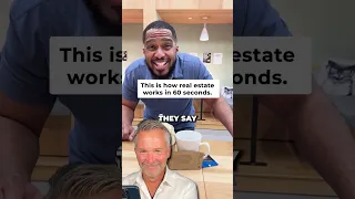 This is how real estate works in 60 seconds. ⏲️ #shorts