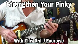 Strengthen and Control your Pinky Finger with this Electric Guitar Exercise / Drill.