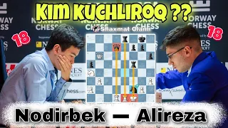 Bo'lajak CHEMPION kim ? Nodirbek hamda Alireza | Nakamuradan SHOX GAMBIT Magnusga qarshi| 3-boshqich