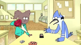 Regular Show Mordecai cheated on C.J, Sad Sax