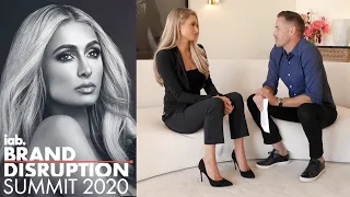 Paris Hilton's first time being interviewed by boyfriend Carter Reum
