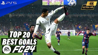 EA FC 24 | TOP 20 GOALS #5 PS5 4K