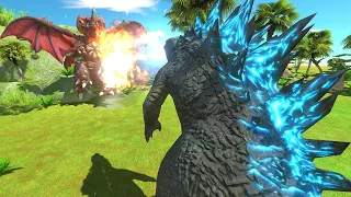 Godzilla legendary vs Destoroyah! - Animal Revolt Battle Simulator