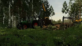 FS22 | Forestry on Karhuvaara | logs and logs | EP06 S1