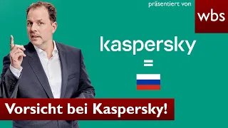 Hack-Gefahr bei Kaspersky: BSI warnt vor russischem Virenschutz! | Anwalt Christian Solmecke