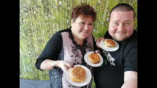 cheeseburger Testowanie produktów przez RODZINĘ JANUSZY !!