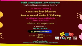 Adolescent Peer Educators for Positive Mental Health & Wellbeing - Enriching 21st Century Skills