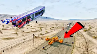 [BeamNG.Drive] IN ALL VEHICLES VS SPIN PRESS CRASH TEST || CAR CRASH TEST CHALLENGE ||