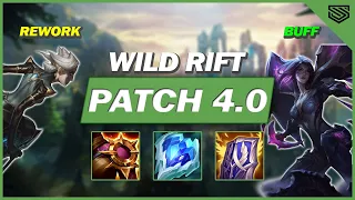 WILD RIFT PATCH 4.0 RUNDOWN 🔥 NEW TANK META? CAMILLE REWORK? MORE GACHA AND MORE!