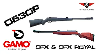 Пневматические винтовки Gamo CFX и Gamo CFX Royal