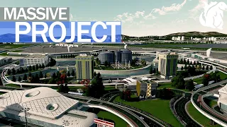 When You Spend Months Designing An Airport in Cities Skylines | Canalville