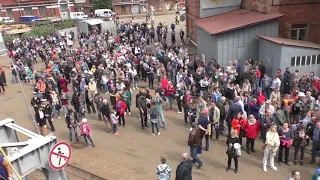 A launch of the nuclear icebreaker "Ural"