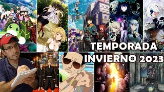 Temporada de ANIME Invierno 2023 ❄☃ | 🤔 La VERDAD sobre las SERIES voy a estar SIGUIENDO 📝