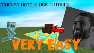 How to play Gigachad theme on Noteblocks | MINECRAFT (Can You Feel My Heart)