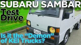 KEI Truck Test Drive: Subaru Sambar, is it the "Demon" of Kei Trucks?