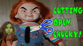What's Inside Chucky? Cutting Open Chucky Good Guys Doll