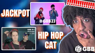 JACKPOT & HIP HOP CAT | GBB23: World League Wildcards | YOLOW Beatbox Reaction