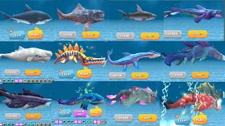 Hungry Shark Evolution - All Sharks Unlocked After Update