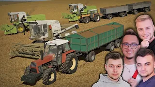 "MST na PGR" POWRACA! #1 😱 Wielkie Żniwa [Koszenie & Transport] FS22 🌾  Bronczek [MST]