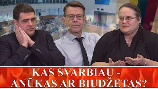 Anonsas: KAS SVARBIAU -  ANŪKAS AR BIUDŽETAS?