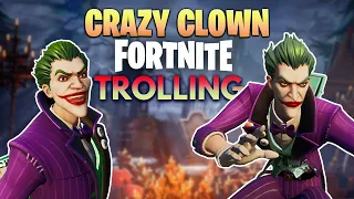 Crazy Clown Voice Trolling in Fortnite (It Worked)