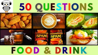 Food & Drink Quiz Trivia #3 | Corn Kernels, Egg Benedict, Coffee Painting, Honey, Ugli Fruit