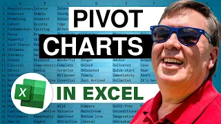 Excel - How To Add a Pivot Chart In Excel - Episode 2008