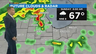 Chicago First Alert Weather: Get ready for rain Sunday
