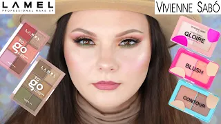 НОВИНКИ LAMEL | новые палетки Lamel To Go | новинки Vivienne Sabo | gloire d'amour blush naturel