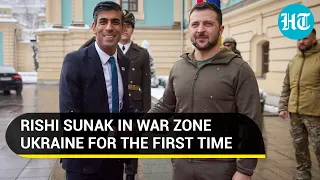 Rishi Sunak's surprise trip to war zone Ukraine; Meets Zelensky as Russia pounds cities