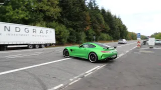 Mercedes-AMG GT R The Beast of the Green Hell lovely sounds and acceleration
