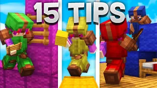 15 HIGH LEVEL Tips & Tricks for Hypixel Bedwars! (2023 Guide)