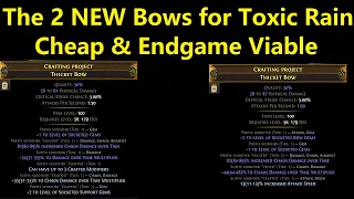 Crafting the NEW Best TOXIC RAIN Bow (2 Variants)