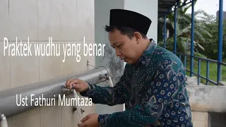 Praktek wudhu yang benar