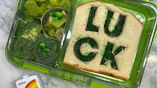 Preparemos la Lonchera de Samantha: Miércoles de Nutella pero un lunch verde ☘️ #schoollunch