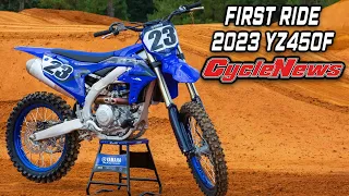 2023 Yamaha YZ450F First Ride - Cycle News