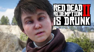 When Red Dead Redemption 2 is Drunk (RDR2 WTF Moments)