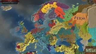 Europa Universalis 4 AI Timelapse - Extended Timeline Mod 2-3550