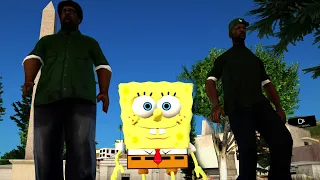 Grand Theft Auto San Andreas | SpongeBob SquarePants Mod.