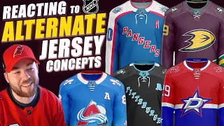 NHL Hockey Alternate Jersey Concepts!