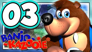 BANJO Kazooie Part 3 First Time Playing Clankers Cavern EVER! (Nintendo Switch)