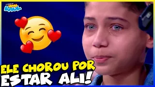 NOVA SURPRESA SE EMOCIONA NO RAUL GIL - ARTHUR VAZ CANTANDO "Medo Bobo" | VOVÔ RAUL GIL