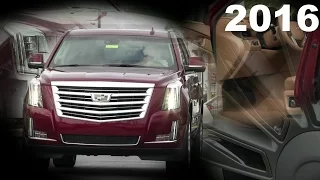 2016 Cadillac Escalade Platinum: detailed tour and review of features