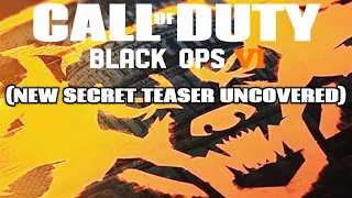 OFFICIAL BLACK OPS 6 TEASER EASTER EGG DISCOVERED: (NEW)SECRET UNLOCK REWARD!!! | CALL OF DUTY 2024