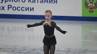 Вероника Жилина - КП - Первенство 2021 | Veronika Zhilina - SP - Junior Nationals 2021