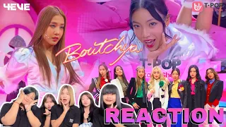 หยิบยืมรีแอค || 4EVE- Boutchya (Thaiver.),T-POP STAGE SHOW,Dance Performance 🔥💖 #4eve #reaction