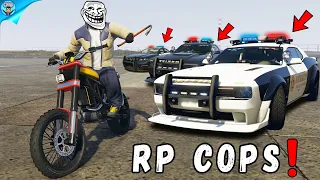 RP Cops get trolled on GTA Online!