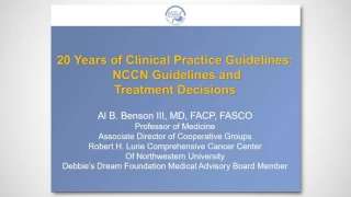 2017 FREE Stomach Cancer Webinar - NCCN Guidelines - Treatment Decisions in Stomach Cancer