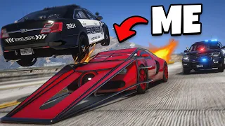 Robbing Banks with Bugatti Flip Car in GTA RP!