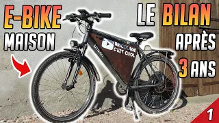 🚲 Vélo électrique maison : Le bilan après 3 ans - part.1